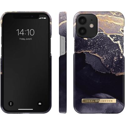iDeal Of Sweden Designer Hard-Cover Golden Twilight (Apple iPhone 12 mini), Smartphone Hülle, Gold, Mehrfarbig, Schwarz iDeal Of Sweden Designer Hard-Cover Golden Twilight (Apple iPhone 12 mini), Smartphone Hülle, Gold, Mehrfarbig, Schwarz