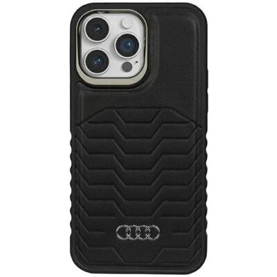 Audi iPhone 14 Pro Max Kunstleder MagSafe Hülle - Handyhülle Audi iPhone 14 Pro Max Kunstleder MagSafe Hülle - Handyhülle