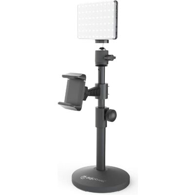 DigiPower Achiever Video Call Pro Kit, Smartphone Halterung, Grau DigiPower Achiever Video Call Pro Kit, Smartphone Halterung, Grau