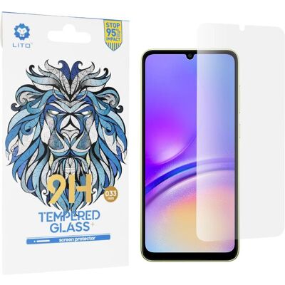Lito - 2.5D Classic Glass - Samsung Galaxy A05 / A05s - Clear (Samsung Galaxy A05, Samsung Galaxy A05s), Smartphone Schutzfolie, Transparent Lito - 2.5D Classic Glass - Samsung Galaxy A05 / A05s - Clear (Samsung Galaxy A05, Samsung Galaxy A05s), Smartphone Schutzfolie, Transparent