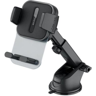 Proove - Crystal Clamp, rotierende Handyhalterung für das Smartphone, mit Saugnapf, Schwarz, Smartphone Halterung, Schwarz Proove - Crystal Clamp, rotierende Handyhalterung für das Smartphone, mit Saugnapf, Schwarz, Smartphone Halterung, Schwarz