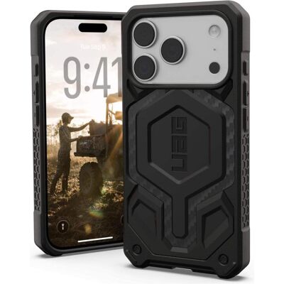 UAG Monarch Pro MagSafe (Apple iPhone 17 Pro), Smartphone Hülle, Schwarz UAG Monarch Pro MagSafe (Apple iPhone 17 Pro), Smartphone Hülle, Schwarz