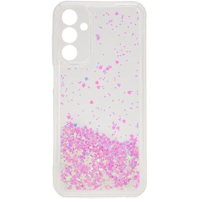 iLike Galaxy A15 Silicone Case Water Glitter (Samsung Galaxy A15), Smartphone Hülle, Pink iLike Galaxy A15 Silicone Case Water Glitter (Samsung Galaxy A15), Smartphone Hülle, Pink