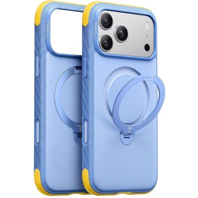 Torras Ostand Q3 Rugg (Apple iPhone 17 Pro Max, Apple iPhone 18 Pro Max), Smartphone Hülle, Blau Torras Ostand Q3 Rugg (Apple iPhone 17 Pro Max, Apple iPhone 18 Pro Max), Smartphone Hülle, Blau