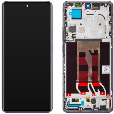 Display Unit für Reno10 Pro, Glossy Purple (Display, Oppo Reno 10 Pro), Mobilgerät Ersatzteile, Violett Display Unit für Reno10 Pro, Glossy Purple (Display, Oppo Reno 10 Pro), Mobilgerät Ersatzteile, Violett