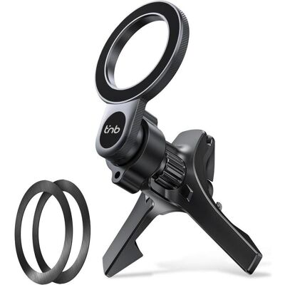 T'nB TnB Uchwyt Magnetyczny Magnes Do Samochodu Na Kratkę Telefon Magsafe Iphone / Carmagsfbk, Smartphone Halterung, Schwarz T'nB TnB Uchwyt Magnetyczny Magnes Do Samochodu Na Kratkę Telefon Magsafe Iphone / Carmagsfbk, Smartphone Halterung, Schwarz