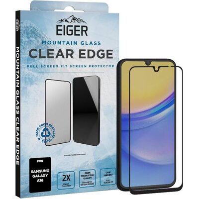 Eiger Schutzglas 3D Galaxy A16 (Samsung Galaxy A16 5G), Smartphone Schutzfolie, Transparent Eiger Schutzglas 3D Galaxy A16 (Samsung Galaxy A16 5G), Smartphone Schutzfolie, Transparent