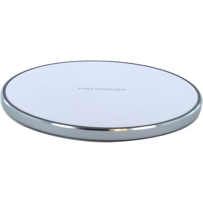 cyoo Basic Wireless Lade Pad - Weiss - Ladegerät Qi Standard induktiv Kabellos, Wireless Charger, Weiss cyoo Basic Wireless Lade Pad - Weiss - Ladegerät Qi Standard induktiv Kabellos, Wireless Charger, Weiss
