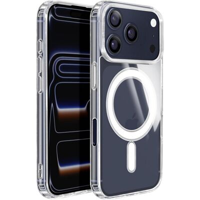 Tactical MagForce Cover für Apple iPhone 17 Pro Max Transparent (Apple iPhone 17 Pro Max), Smartphone Hülle, Transparent Tactical MagForce Cover für Apple iPhone 17 Pro Max Transparent (Apple iPhone 17 Pro Max), Smartphone Hülle, Transparent