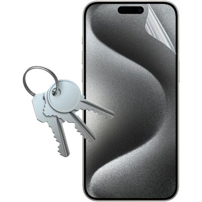 Screenguard 100% Display Schutz Folie Apple iPhone 15 Pro Crystal Clear (Apple iPhone 15 Pro), Smartphone Schutzfolie, Transparent Screenguard 100% Display Schutz Folie Apple iPhone 15 Pro Crystal Clear (Apple iPhone 15 Pro), Smartphone Schutzfolie, Transparent