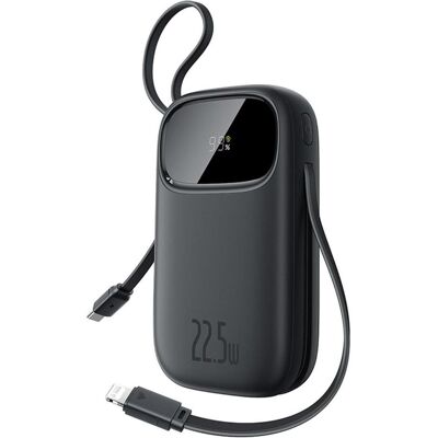 Baseus EnerFill FC31, 10000mAh, 22.5W, QC + PD, Black (10000 mAh, 22.50 W, 36.50 Wh), Powerbank, Schwarz Baseus EnerFill FC31, 10000mAh, 22.5W, QC + PD, Black (10000 mAh, 22.50 W, 36.50 Wh), Powerbank, Schwarz