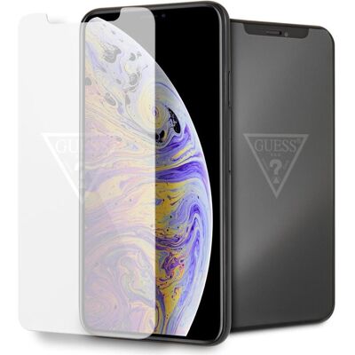 Guess Gehärtetes Glas - Kratzfestes Displayschutz für iPhone Xs Max Guess Gehärtetes Glas - Kratzfestes Displayschutz für iPhone Xs Max