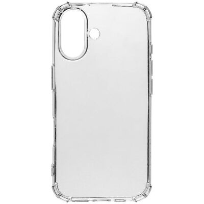 Tactical TPU Plyo Cover for Apple iPhone 16 Transparent (Apple iPhone 16), Smartphone Hülle, Transparent Tactical TPU Plyo Cover for Apple iPhone 16 Transparent (Apple iPhone 16), Smartphone Hülle, Transparent