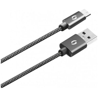 Aligator Datenkabel Premium 2A / Micro USB 50cm schwarz (0.50 m), USB Kabel Aligator Datenkabel Premium 2A / Micro USB 50cm schwarz (0.50 m), USB Kabel