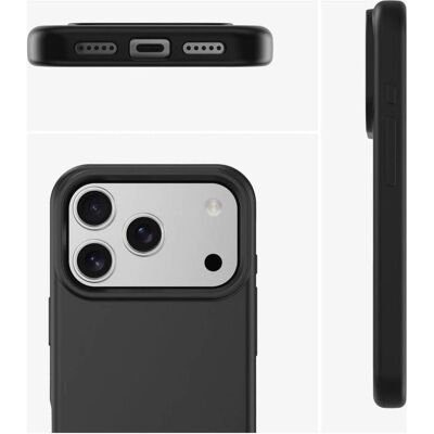 4smarts Cupertino, Rand, Apple, iPhone 17 Pro Max, 17,5 cm (6.9"), Schwarz (Apple iPhone 17 Pro Max), Smartphone Hülle, Schwarz 4smarts Cupertino, Rand, Apple, iPhone 17 Pro Max, 17,5 cm (6.9"), Schwarz (Apple iPhone 17 Pro Max), Smartphone Hülle, Schwarz