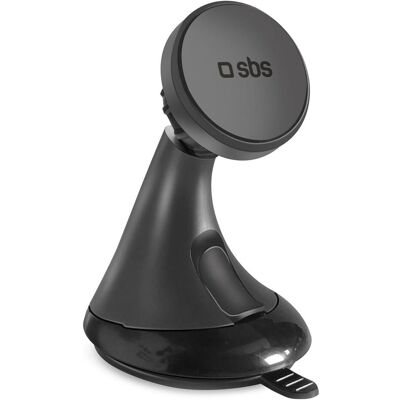SBS Magnetischer Autohalter mit Saugnapf Linie Wide, Smartphone Halterung, Schwarz SBS Magnetischer Autohalter mit Saugnapf Linie Wide, Smartphone Halterung, Schwarz