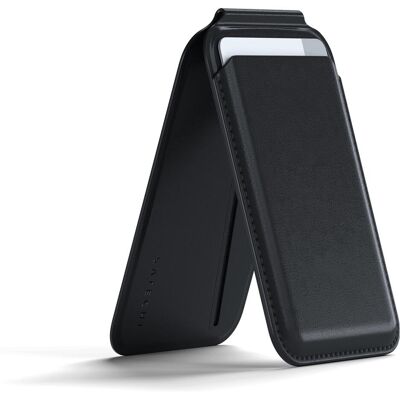 Satechi Vegan-Leather Magnetic Wallet Stand, Weiteres Smartphone Zubehör, Blau Satechi Vegan-Leather Magnetic Wallet Stand, Weiteres Smartphone Zubehör, Blau