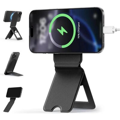 Screenguard Flat Magnetic Folding Stand iPhone Halterung faltbar, Smartphone Halterung, Schwarz Screenguard Flat Magnetic Folding Stand iPhone Halterung faltbar, Smartphone Halterung, Schwarz