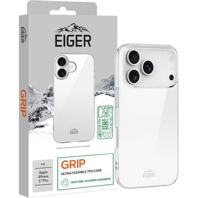 Eiger Grip (Apple iPhone 17 Pro), Smartphone Hülle, Transparent Eiger Grip (Apple iPhone 17 Pro), Smartphone Hülle, Transparent