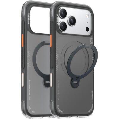 Torras Ostand Q3 Air (Apple iPhone 17 Pro), Smartphone Hülle, Schwarz Torras Ostand Q3 Air (Apple iPhone 17 Pro), Smartphone Hülle, Schwarz