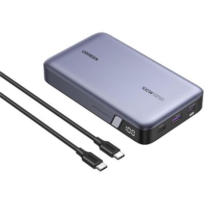 Ugreen Nexode (20000 mAh, 100 W, 72 Wh), Powerbank, Grau Ugreen Nexode (20000 mAh, 100 W, 72 Wh), Powerbank, Grau