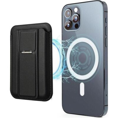4smarts Magnet Wallet mit Kickstand, Smartphone Halterung, Schwarz 4smarts Magnet Wallet mit Kickstand, Smartphone Halterung, Schwarz
