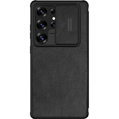 Nillkin Qin Pro (Samsung Galaxy S25 Ultra), Smartphone Hülle, Schwarz Nillkin Qin Pro (Samsung Galaxy S25 Ultra), Smartphone Hülle, Schwarz