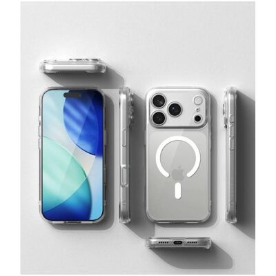 Ringke Fusion Magnetic Magsafe Iphone 17 Pro Max / 18 Pro Max Clear (Apple iPhone 17 Pro Max, Apple iPhone 18 Pro Max), Smartphone Hülle, Transparent Ringke Fusion Magnetic Magsafe Iphone 17 Pro Max / 18 Pro Max Clear (Apple iPhone 17 Pro Max, Apple iPhone 18 Pro Max), Smartphone Hülle, Transparent