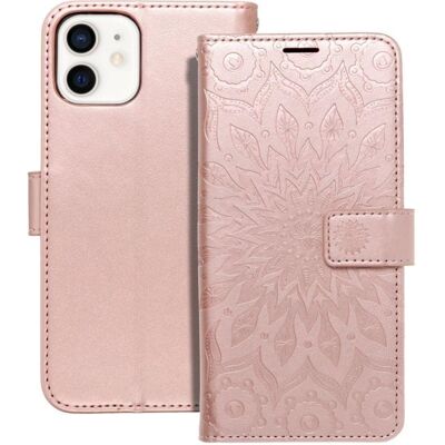 Forcell Back panel cover OEM MEZZO Book case for IPHONE 12 / 12 Pro mandala rose gold (Apple iPhone 12, Apple iPhone 12 Pro), Smartphone Hülle, Gold, Rosa Forcell Back panel cover OEM MEZZO Book case for IPHONE 12 / 12 Pro mandala rose gold (Apple iPhone 12, Apple iPhone 12 Pro), Smartphone Hülle, Gold, Rosa