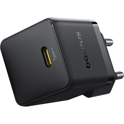 Baseus Palm 1C 20W Wandladegerät (mit Mini White USB-C 60W (20V/3A) 1m Kabel) - Schwarz (20 W, 1 Port), USB Ladegerät, Schwarz Baseus Palm 1C 20W Wandladegerät (mit Mini White USB-C 60W (20V/3A) 1m Kabel) - Schwarz (20 W, 1 Port), USB Ladegerät, Schwarz
