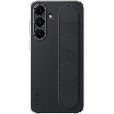 Standing Grip Case (Samsung Galaxy S25 FE), Smartphone Hülle, Schwarz Standing Grip Case (Samsung Galaxy S25 FE), Smartphone Hülle, Schwarz