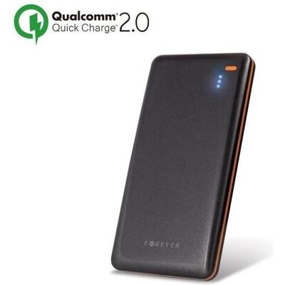 Forever Power Bank 10000 mAh PTB-03 QUALCOMM Quick Charge 2.0 (10000 mAh), Powerbank, Schwarz Forever Power Bank 10000 mAh PTB-03 QUALCOMM Quick Charge 2.0 (10000 mAh), Powerbank, Schwarz
