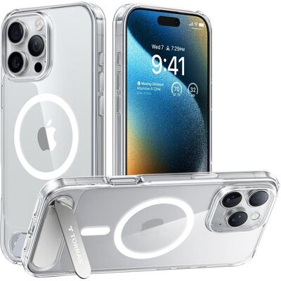 Torras - Pstand - iPhone 16 Pro Max - Clear (Apple iPhone 16 Pro Max), Smartphone Hülle, Transparent Torras - Pstand - iPhone 16 Pro Max - Clear (Apple iPhone 16 Pro Max), Smartphone Hülle, Transparent
