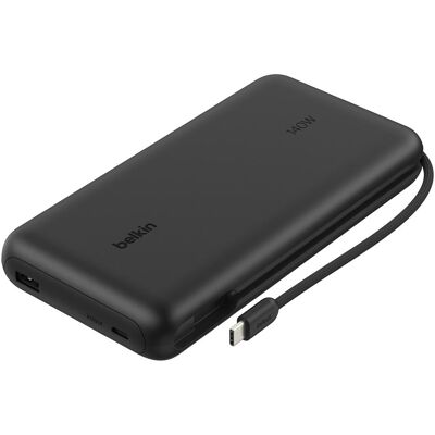 Belkin BPB039hqBK, 25000 mAh, 18 V, Schwarz (25000 mAh, 158 W, 90 Wh), Powerbank, Schwarz Belkin BPB039hqBK, 25000 mAh, 18 V, Schwarz (25000 mAh, 158 W, 90 Wh), Powerbank, Schwarz