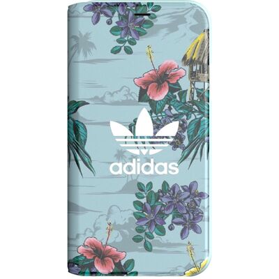 Adidas iPhone X/XS Blumen Booklet Hülle - Smartphone Hülle Adidas iPhone X/XS Blumen Booklet Hülle - Smartphone Hülle