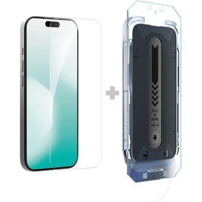 Nillkin Tempered Glass 0,2 mm H+ PRO 2.5D für Apple iPhone 17 (mit Applikator) (Apple iPhone 17), Smartphone Schutzfolie Nillkin Tempered Glass 0,2 mm H+ PRO 2.5D für Apple iPhone 17 (mit Applikator) (Apple iPhone 17), Smartphone Schutzfolie