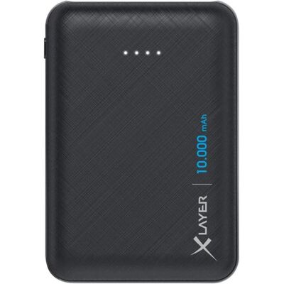 Xlayer Micro Black (10000 mAh, 37 W, 37 Wh), Powerbank, Schwarz Xlayer Micro Black (10000 mAh, 37 W, 37 Wh), Powerbank, Schwarz