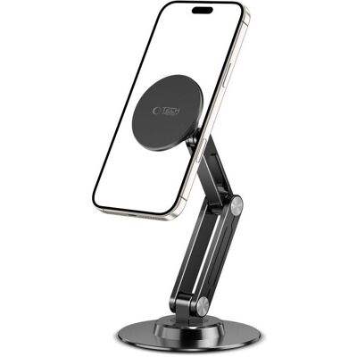 Tech-Protect DPT100 Magnetic MagSafe Desk Phone Holder - Black, Smartphone Halterung, Schwarz Tech-Protect DPT100 Magnetic MagSafe Desk Phone Holder - Black, Smartphone Halterung, Schwarz