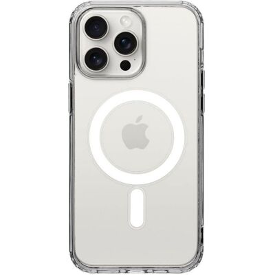 Tactical MagForce Cover for Apple iPhone 15 Pro Max Transparent (Apple iPhone 15 Pro Max), Smartphone Hülle, Transparent Tactical MagForce Cover for Apple iPhone 15 Pro Max Transparent (Apple iPhone 15 Pro Max), Smartphone Hülle, Transparent