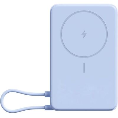 Xiaomi Power bank Magnetic Power Bank 10000 with Built-in Stand Blue (10000 mAh, 37 Wh), Powerbank, Blau Xiaomi Power bank Magnetic Power Bank 10000 with Built-in Stand Blue (10000 mAh, 37 Wh), Powerbank, Blau