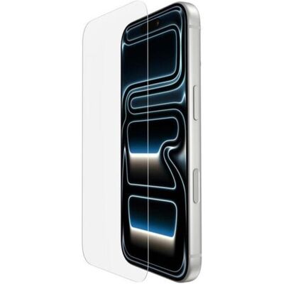 Belkin Invisiglass (1 Stk., Apple iPhone 17 Pro), Smartphone Schutzfolie, Transparent Belkin Invisiglass (1 Stk., Apple iPhone 17 Pro), Smartphone Schutzfolie, Transparent