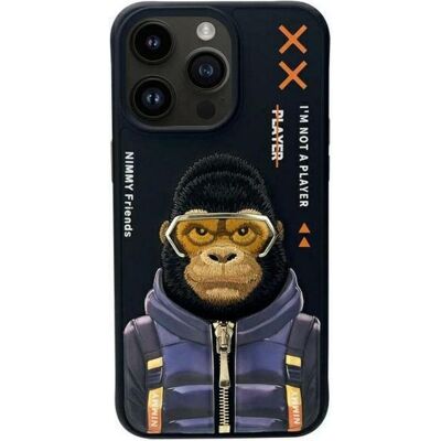 Audi Nimmy case iPhone 15 Pro Max 6.7" black Cool&Cute 2.0 Monkey (Apple iPhone 15 Pro Max), Smartphone Hülle, Schwarz Audi Nimmy case iPhone 15 Pro Max 6.7" black Cool&Cute 2.0 Monkey (Apple iPhone 15 Pro Max), Smartphone Hülle, Schwarz