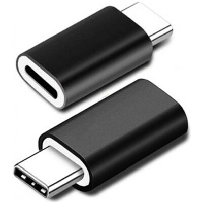 PowerGuard Lightning USB-C Charge & Sync Adapter (Lightning, USB-C), Mobilgerät Adapter, Schwarz PowerGuard Lightning USB-C Charge & Sync Adapter (Lightning, USB-C), Mobilgerät Adapter, Schwarz