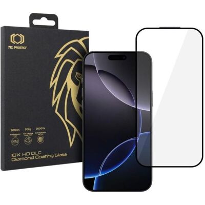 iLike Back panel cover Apple Iphone 16 Pro Max 10X HD DLC Diamond Coating Tempered Glass Black (Apple iPhone 16 Pro Max), Smartphone Schutzfolie, Schwarz iLike Back panel cover Apple Iphone 16 Pro Max 10X HD DLC Diamond Coating Tempered Glass Black (Apple iPhone 16 Pro Max), Smartphone Schutzfolie, Schwarz