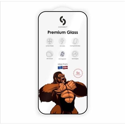Connect Protective glass Samsung Galaxy S26 Ultra Corning Gorilla Glass 3D Full Cover EVESAMS26UCGG5 (Samsung Galaxy S26 Ultra), Smartphone Schutzfolie, Schwarz Connect Protective glass Samsung Galaxy S26 Ultra Corning Gorilla Glass 3D Full Cover EVESAMS26UCGG5 (Samsung Galaxy S26 Ultra), Smartphone Schutzfolie, Schwarz