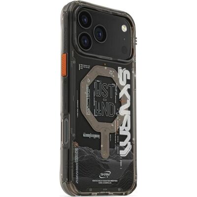 Skinarma Sonix case for iPhone 17 Pro Max Magnetic Charging stone (Apple iPhone 17 Pro Max), Smartphone Hülle, Grau Skinarma Sonix case for iPhone 17 Pro Max Magnetic Charging stone (Apple iPhone 17 Pro Max), Smartphone Hülle, Grau
