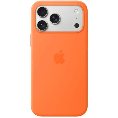 Silicone Case with MagSafe (Apple iPhone 17 Pro Max), Smartphone Hülle, Orange Silicone Case with MagSafe (Apple iPhone 17 Pro Max), Smartphone Hülle, Orange