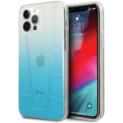 Mercedes-Benz iPhone 12/12 Pro Hardcase Blau - Smartphone Hülle Mercedes-Benz iPhone 12/12 Pro Hardcase Blau - Smartphone Hülle