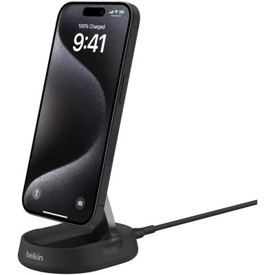 Belkin Boost Charge Pro (15 W), Wireless Charger, Schwarz Belkin Boost Charge Pro (15 W), Wireless Charger, Schwarz