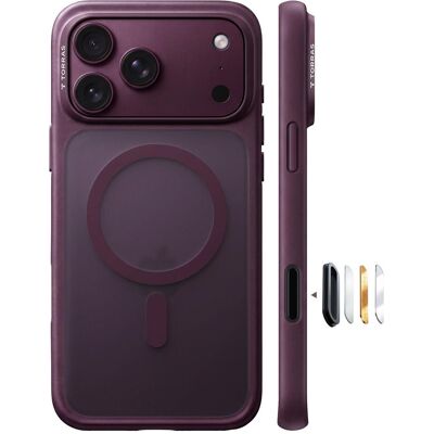 Torras Guardian-Mag (Apple iPhone 17 Pro Max, Apple iPhone 18 Pro Max), Smartphone Hülle, Violett Torras Guardian-Mag (Apple iPhone 17 Pro Max, Apple iPhone 18 Pro Max), Smartphone Hülle, Violett